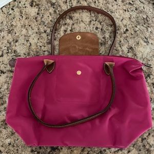 Pink Longchamp Medium Purse